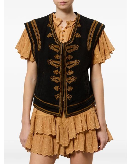 Isabel Marant Black Edmee Jacket
