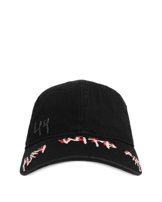44 Label Group Black Casquette À Logo Brodé Byp