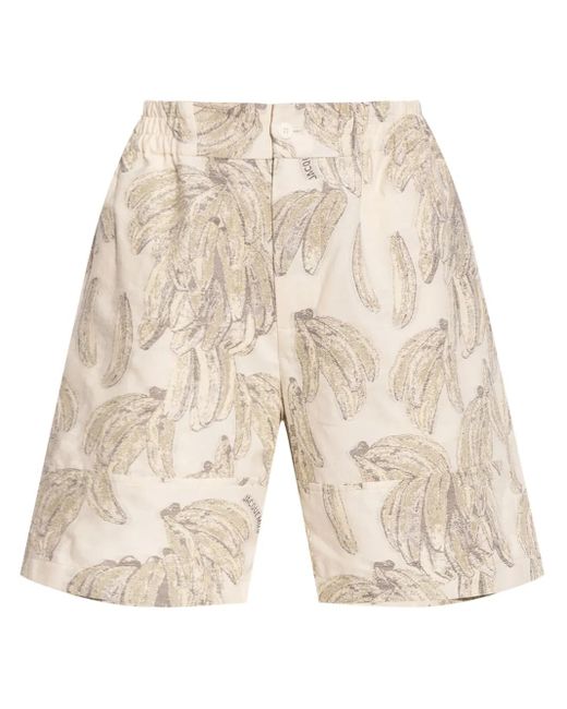 Jacquemus グラフィック ショートパンツ Natural