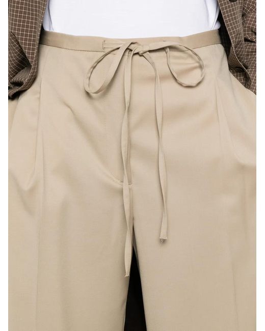 Rohe White Drawstring Trousers