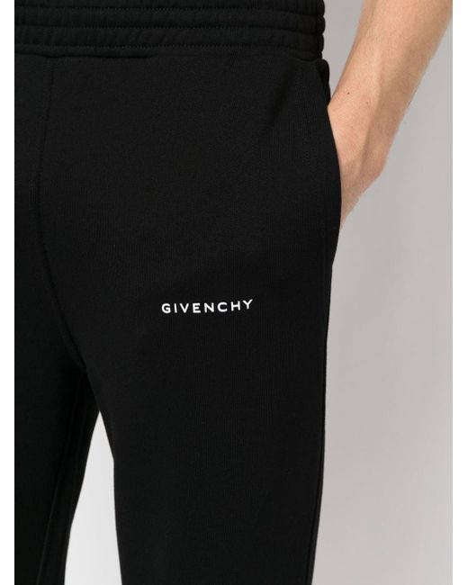 Pantaloni sportivi con stampa di Givenchy in Black da Uomo