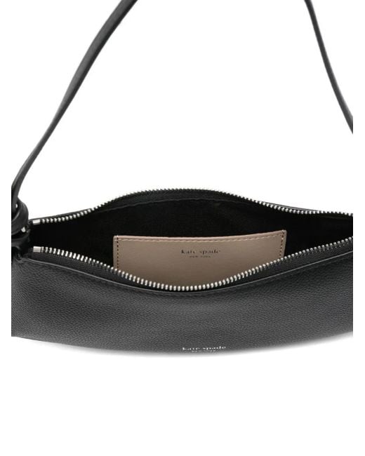 Kate Spade Black Loop Zip Tote Bag