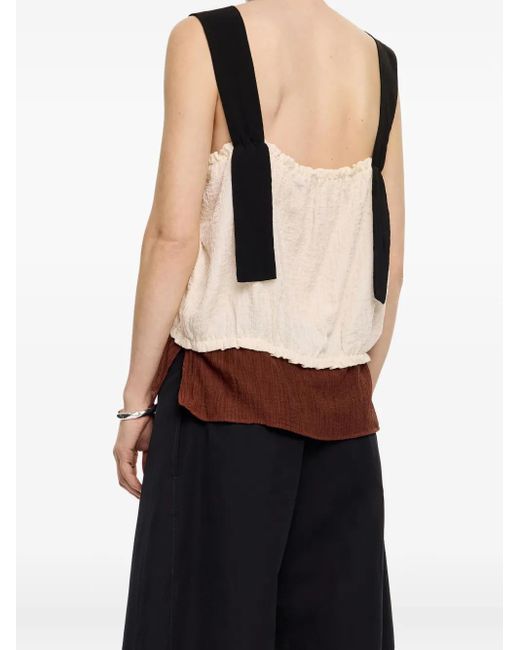 Bimba Y Lola シャーリング トップ Natural