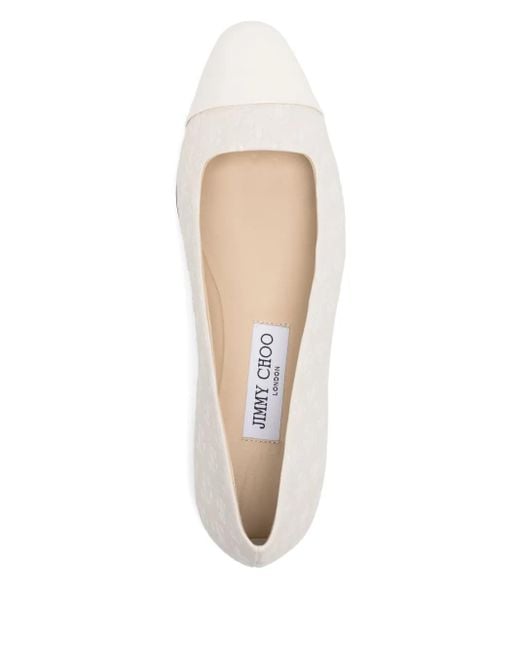 Jimmy Choo Waston フラットシューズ Natural