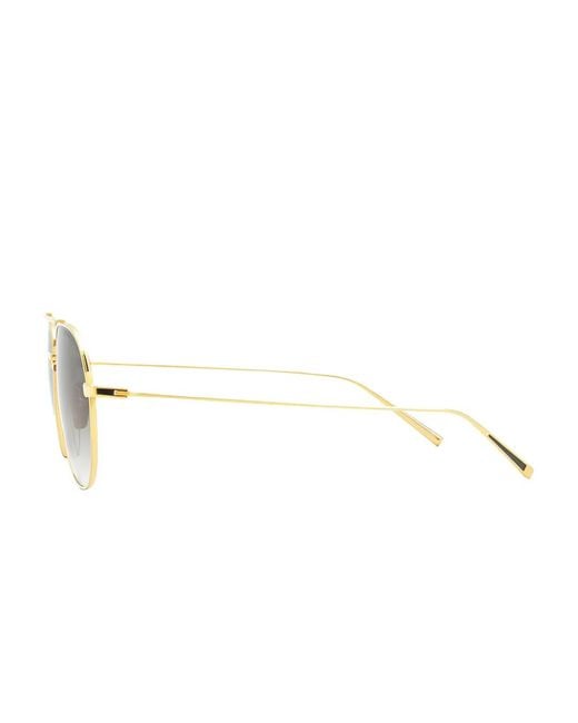 Dita Eyewear Metallic Artoa Pilot Sunglasses for men