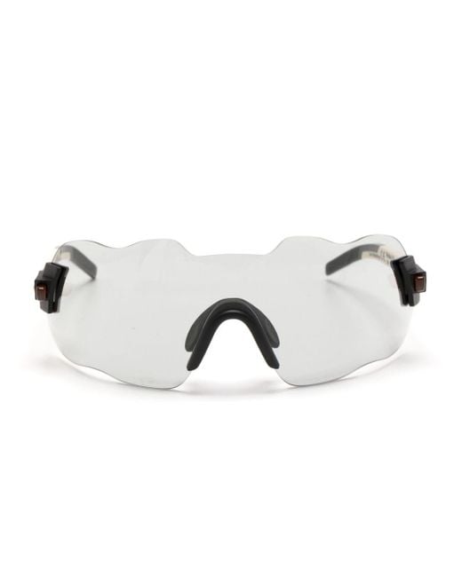 Kuboraum Black E50 Oversize-frame Sunglasses