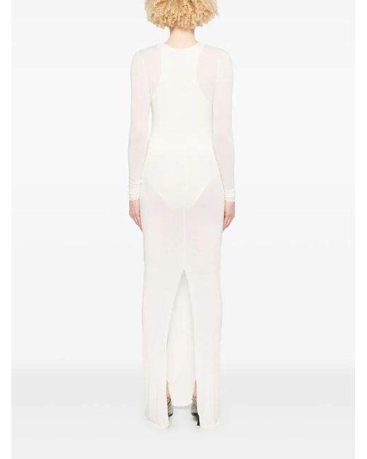 MANURI White Vanessa Maxi Dress