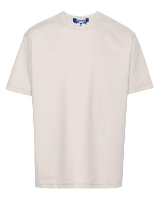 Junya Watanabe White Round-neck Short-sleeve T-shirt for men