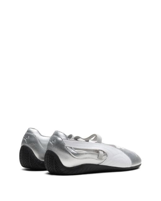 PUMA White Speedcat Ballet Sneakers