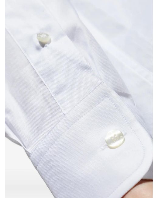 Etro White Cotton Shirt for men