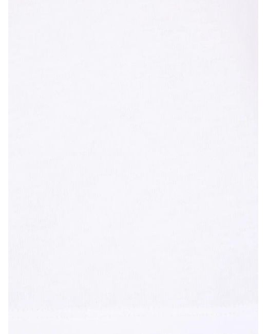 FEDERICA TOSI White T-Shirt À Col Rond