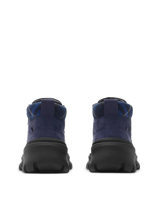 Burberry Blue Scoot Boots for men