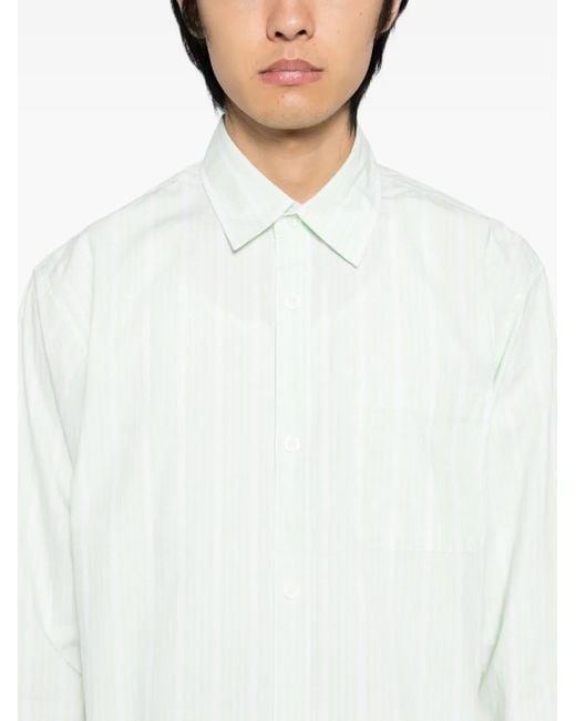 Chemise Cintrée À Rayures SPORT by agnès pour homme en