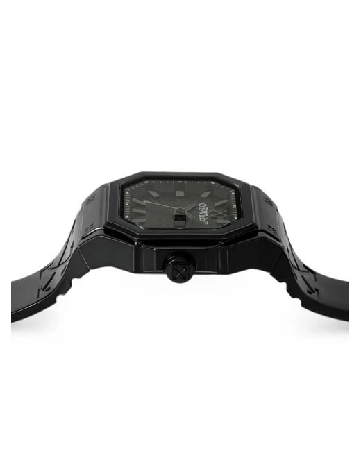 Off-White c/o Virgil Abloh Black Alt Faceted 50.5Mm Watch for men