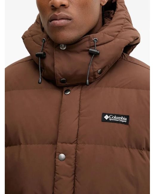Columbia Brown Wallowa Padded Hooded Jacket for men