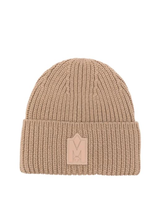 Berretto Con Applicazione Logo di Mackage in Natural