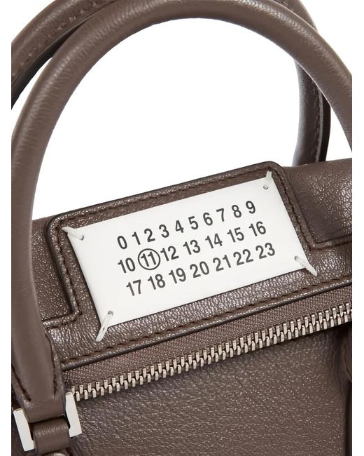 Maison Margiela Brown '5Ac' Classique Mini Bag