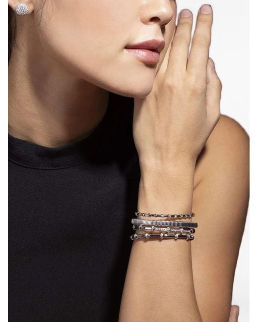 Sidney Garber White Spring Diamond Bracelet