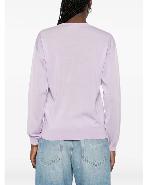 Fabiana Filippi Pink Cashmere Silk Jersey