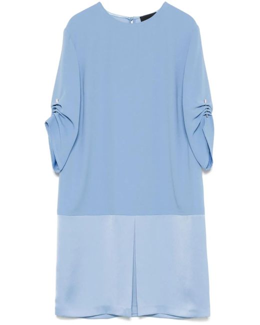 Liu Jo クレープ ミニスカート Blue