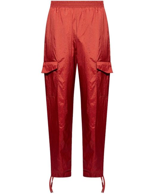 Converse Red Reversible Track Pants for men