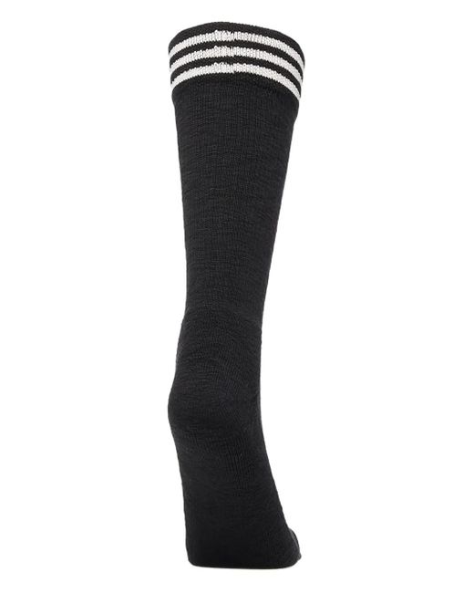 Y-3 Black Stripe-Detail Socks