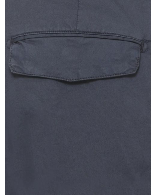 Myths Blue Short À Poches Cargo for men