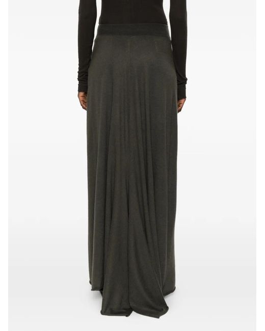 Frenckenberger Black Knitted Skirt
