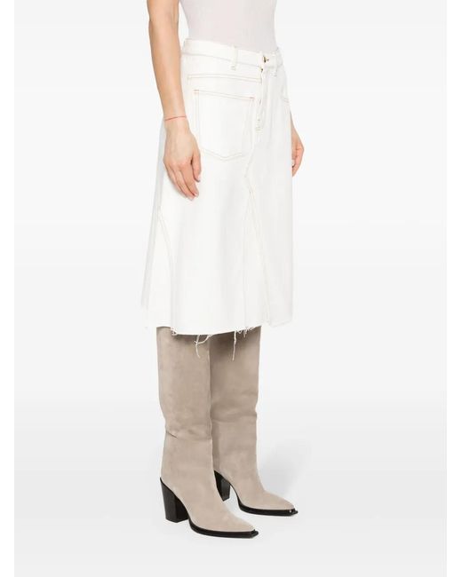 Tory Burch White Skirts