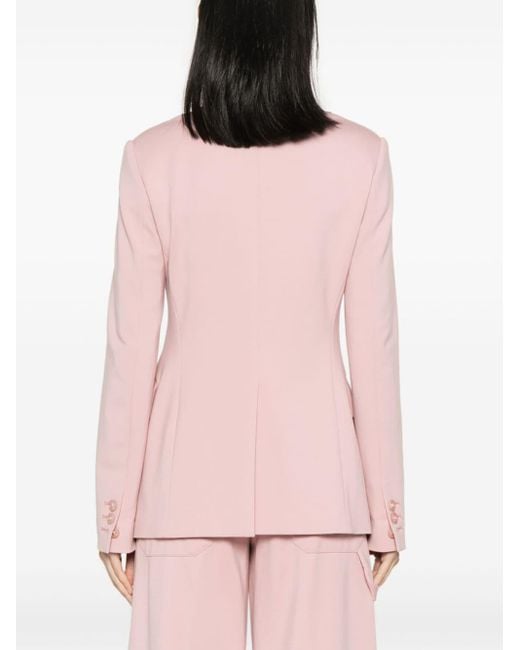 Dorothee Schumacher Pink Double-breasted Blazer