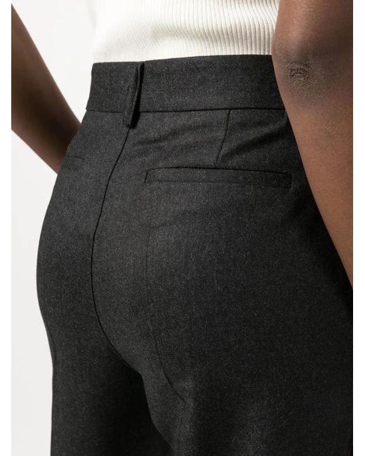 P.A.R.O.S.H. Cropped Broek in het Black