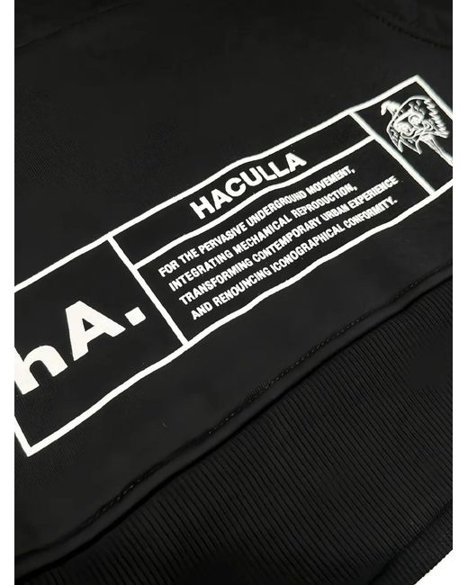 Haculla Black Hoodie Nyc À Imprimé Graphique for men