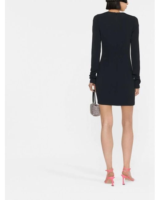 Blumarine バタフライ ミニドレス Black