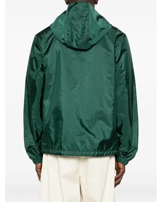 Moncler Green Grandans Hooded Jacket for men