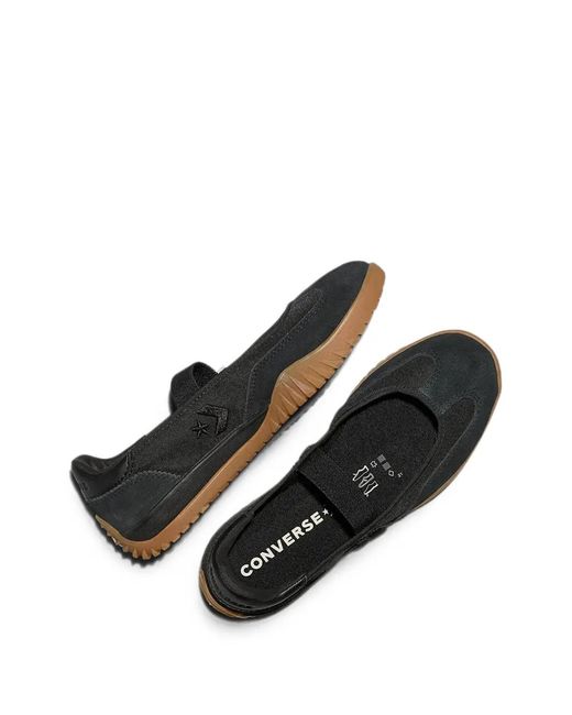 Converse White Run Star Trainer Ballet Flats