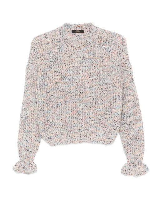 Twinset ラッフルカフス セーター White