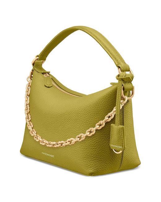 Maison De Sabre Yellow Chain Soft Tote Bag