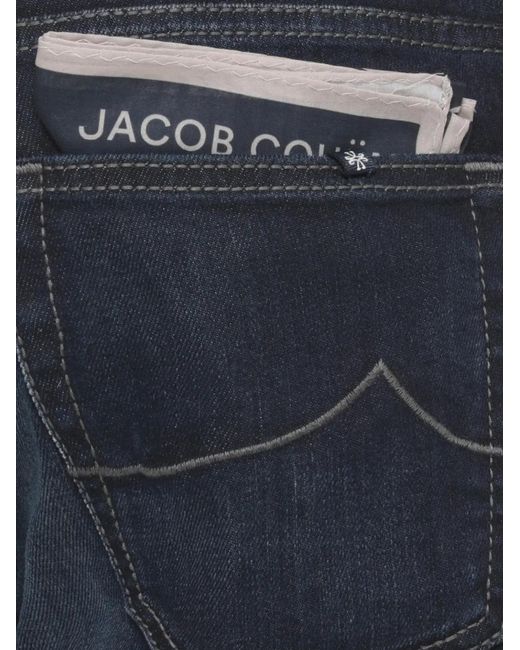 Jacob Cohen Blue Straight-Leg Jeans for men