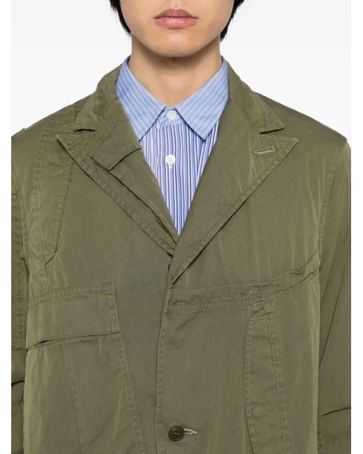 Junya Watanabe Green Multi-Pocket Jacket for men