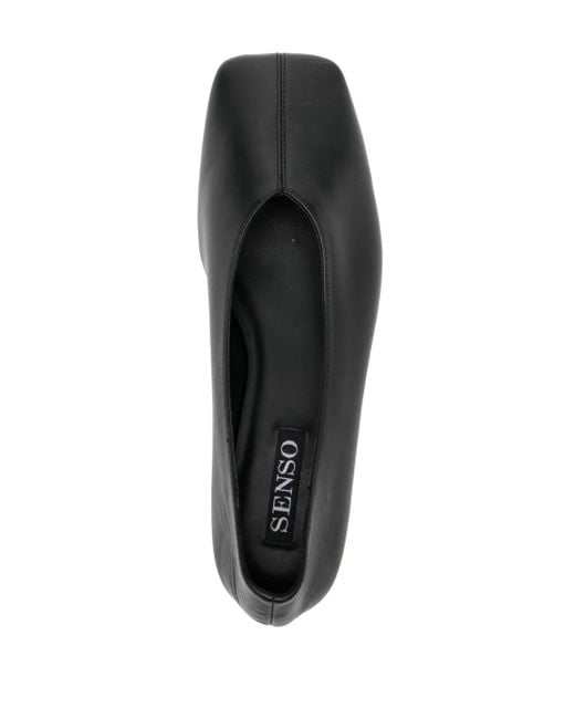 Senso Black Brynn Ballerina Shoes