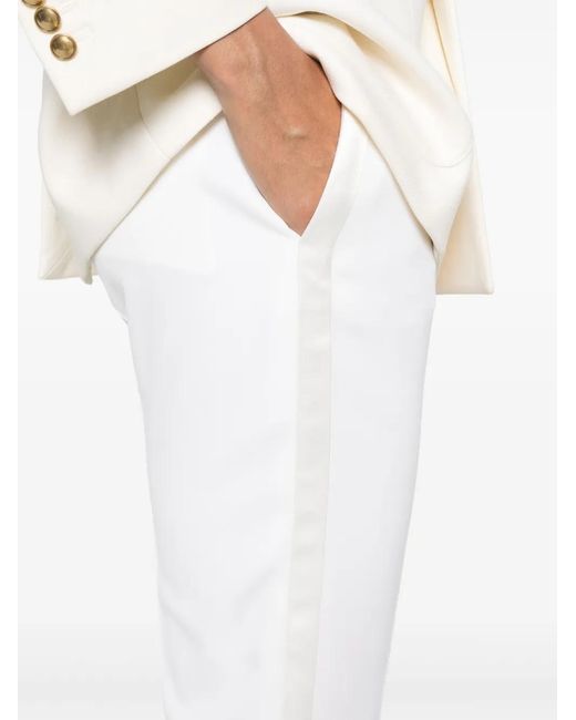 Saint Laurent White Chinos
