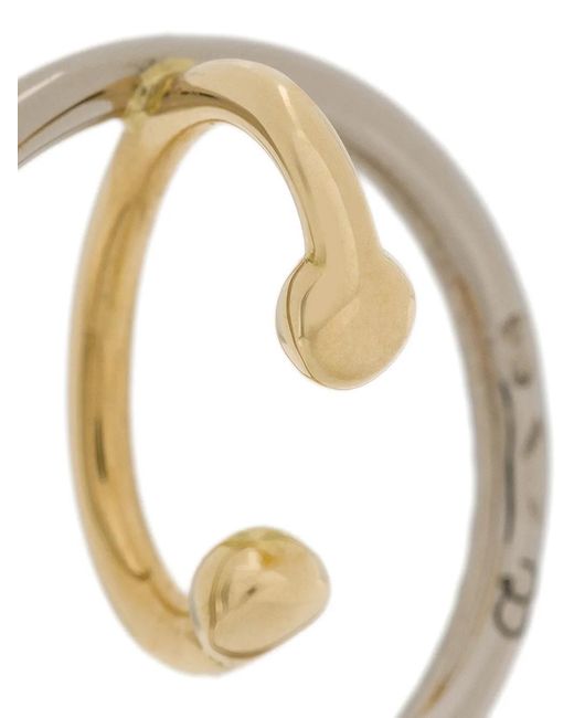 Charlotte Chesnais Metallic 18Kt And Celeste Diamond Earcuff