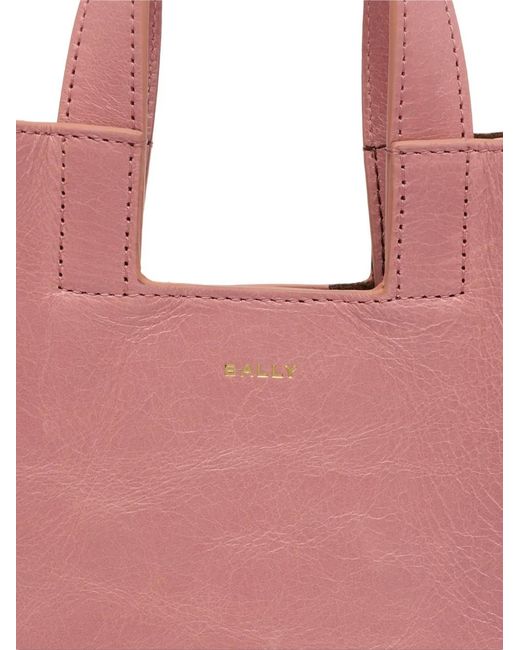 Borsa Tote Easy Piccola di Bally in Pink