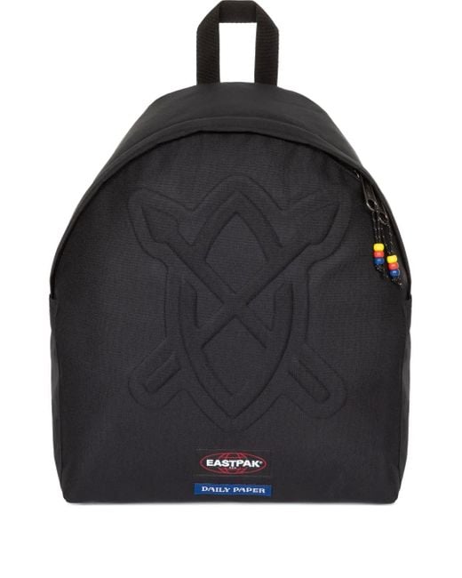 Eastpak Black Logo-Embossed Backpack