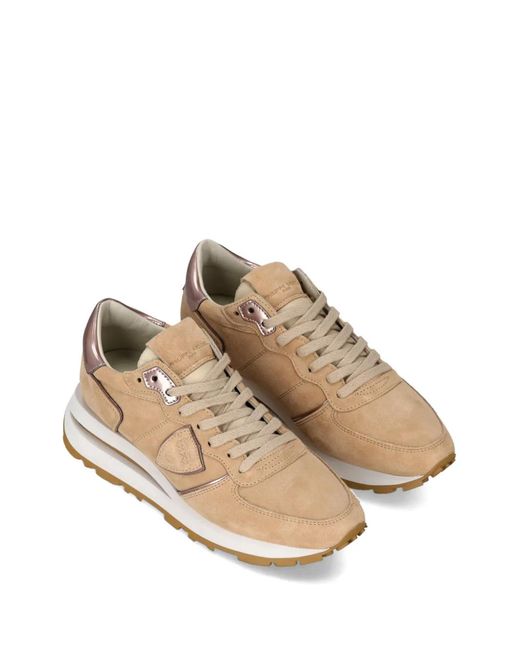 Philippe Model Natural Tropez Haute Low Trainers