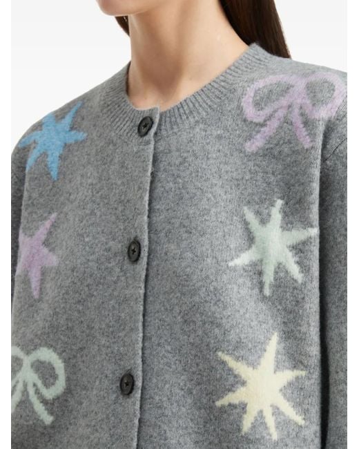 Cardigan À Ornements B+ AB en coloris Gray