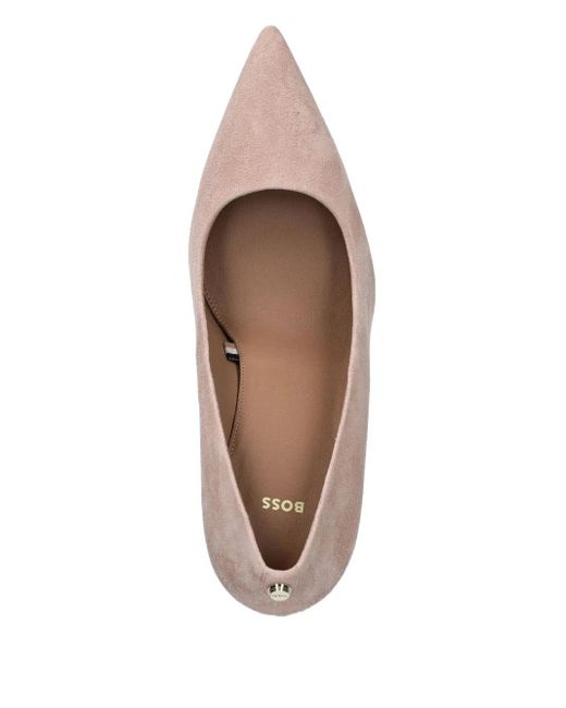 Boss Pink Pumps aus Wildleder