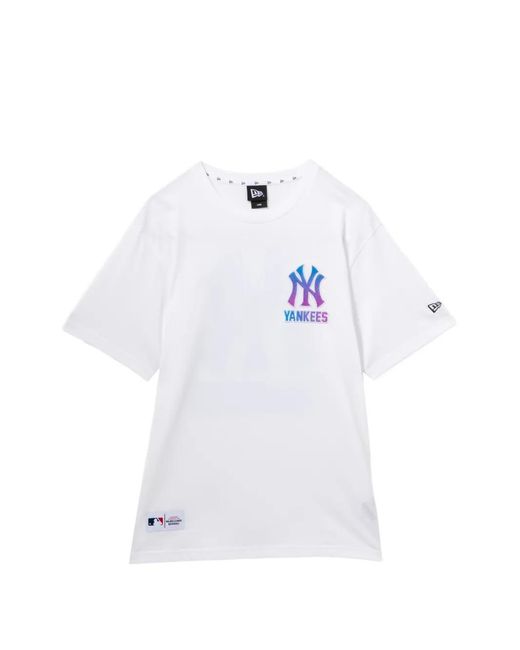 KTZ White Ny Yankees T-Shirt for men