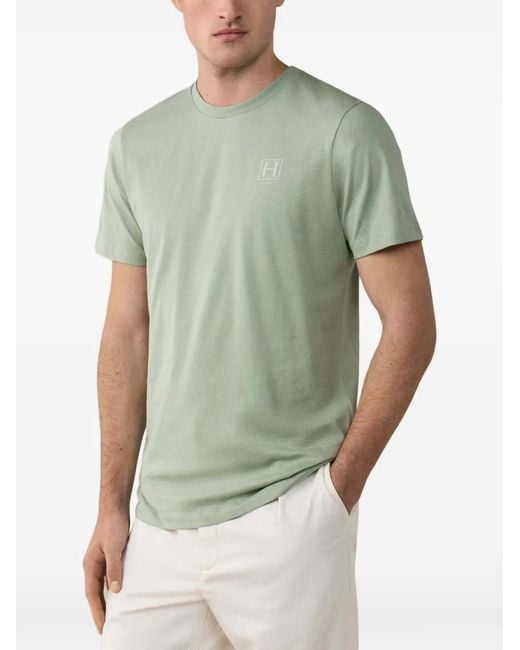 Hackett Green Heritage H Logo T-Shirt for men