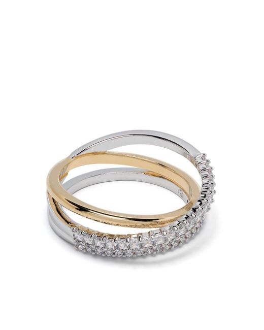 Amazon.com: Swarovski Hyperbola Ring, Mixed Cuts, Clear